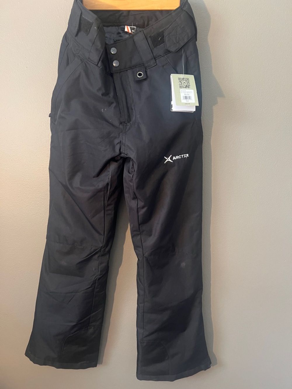 Arctix Black Insulated Ski Snow Pants Size 0-2 (xs)